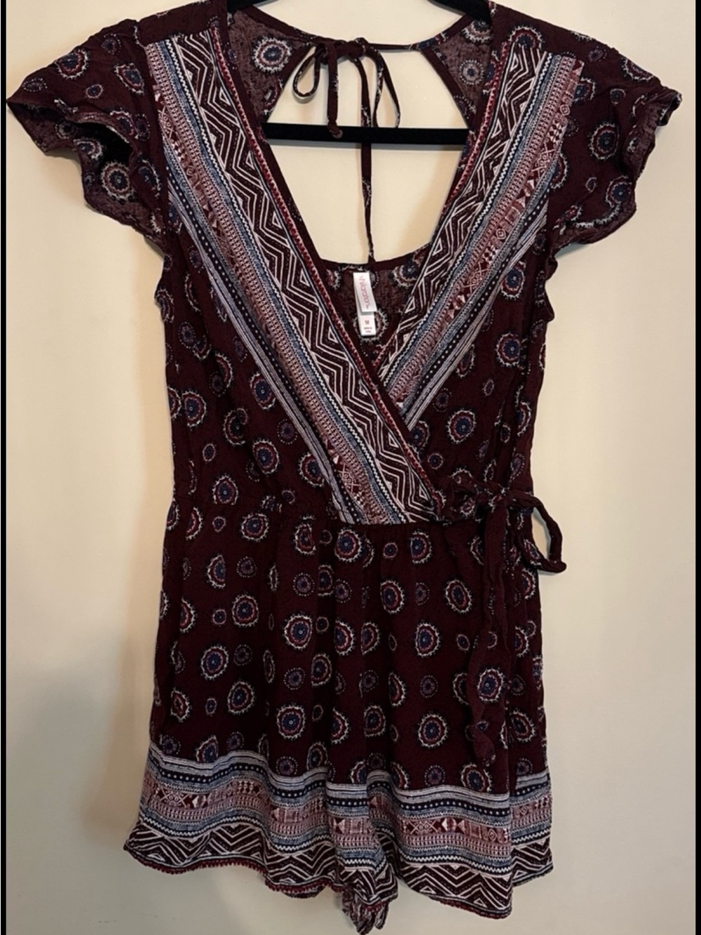 Boho Wrap Romper